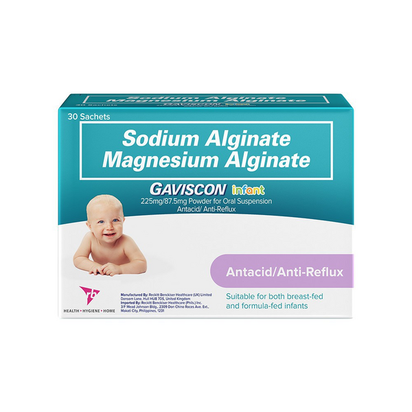 GAVISCON INFANT Sodium Alginate / Magnesium Alginate 225mg / 87.5mg